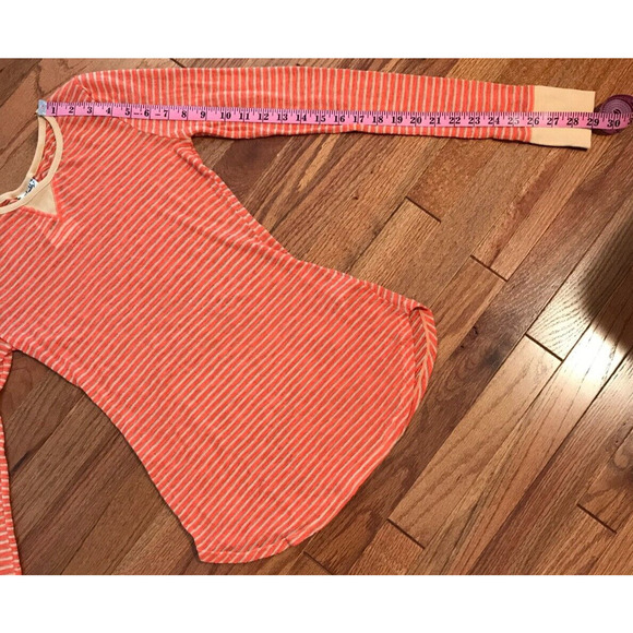 Free People Intimately Nude Combo Striped Sheer Slim Top - Extra Small - NWT - Picture 6 of 10